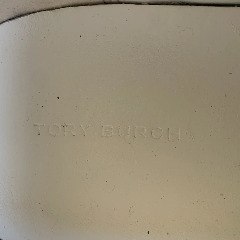 Tory Burch Lady Bug Glitter Sneaker in Silver Glitter/Blanc
